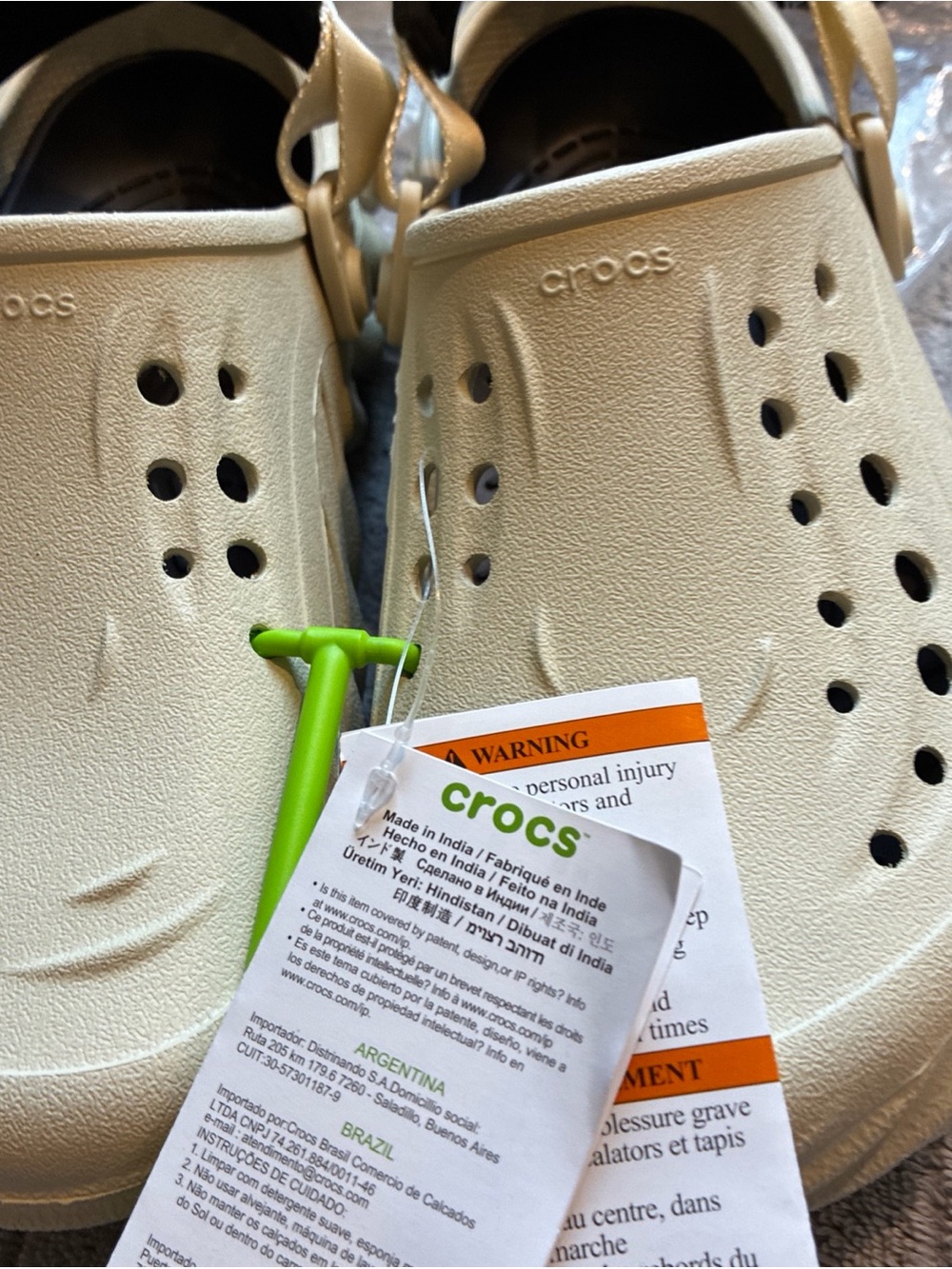 Crocs women size 9 men size 7 new
